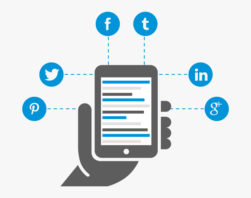 Market Your Mobile App On Social Media - Png Format Mobile Sign Png, Transparent Png