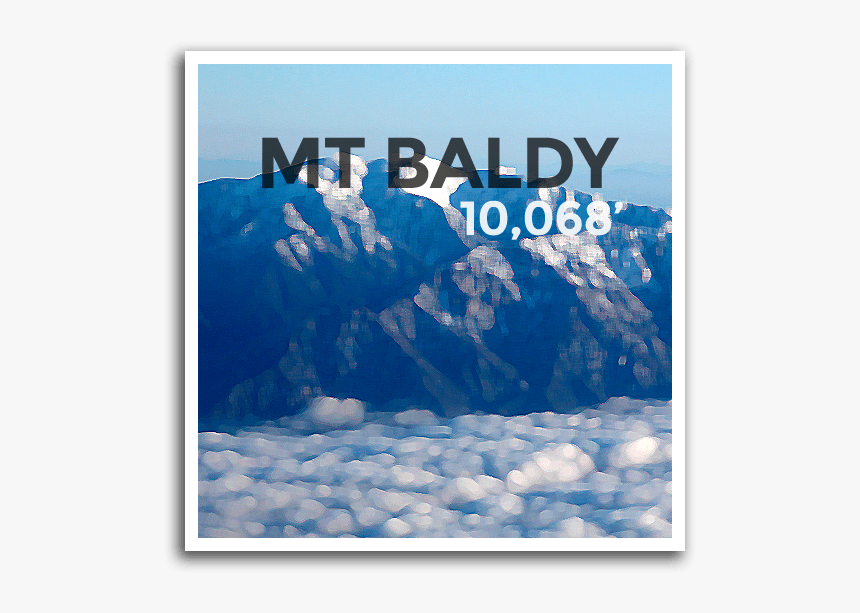 Mt Baldy - Peak - Summit, HD Png Download