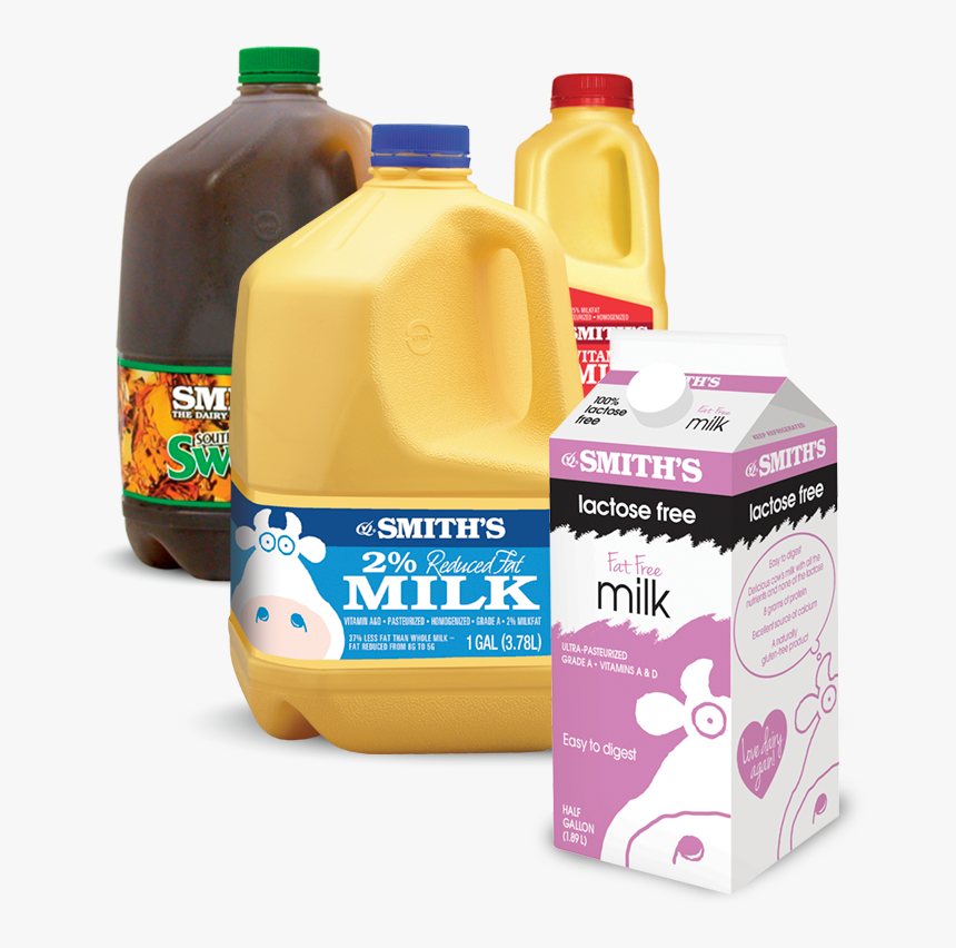 Smithsdairyproducts - Smith's Lactose Free Milk, HD Png Download