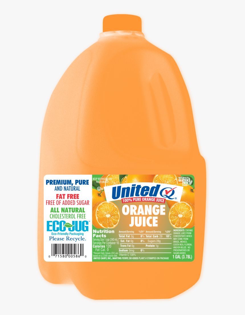 1980s Milk Carton Orange, HD Png Download