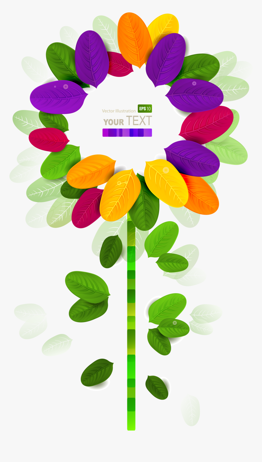 Flower Art Illustration - Vector Graphics, HD Png Download