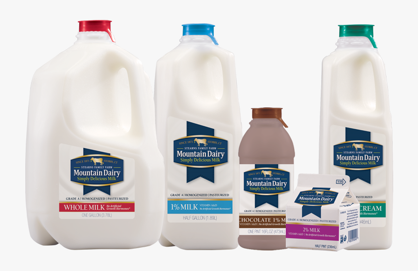 Mountain Dairy Skim Milk, HD Png Download