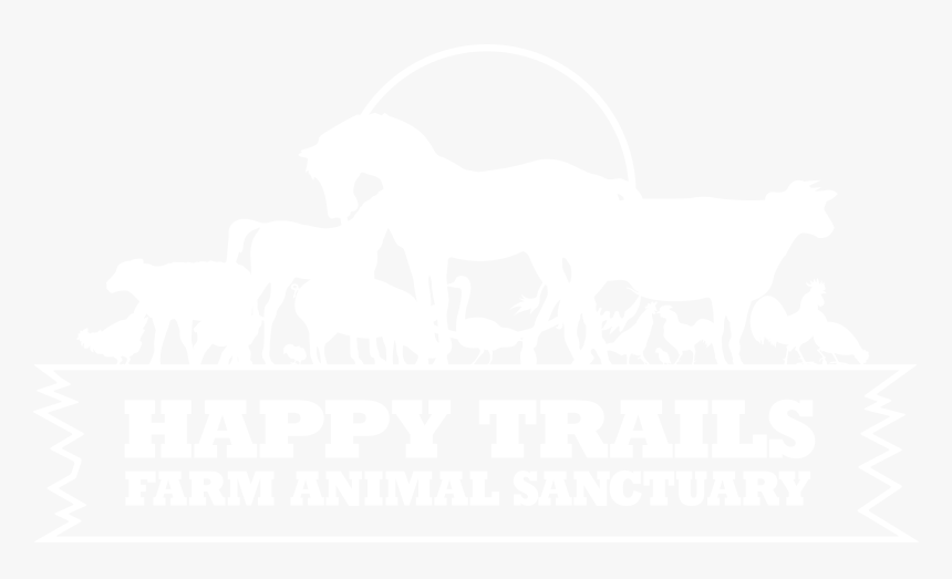 Happy Trails Farm Animal Sanctuary - Farm Animals Logo, HD Png Download