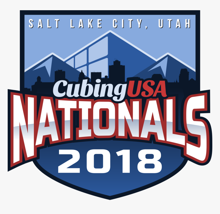 Cubingusa Nationals 2018 Logo - Rubik's Cube Nationals 2018, HD Png Download