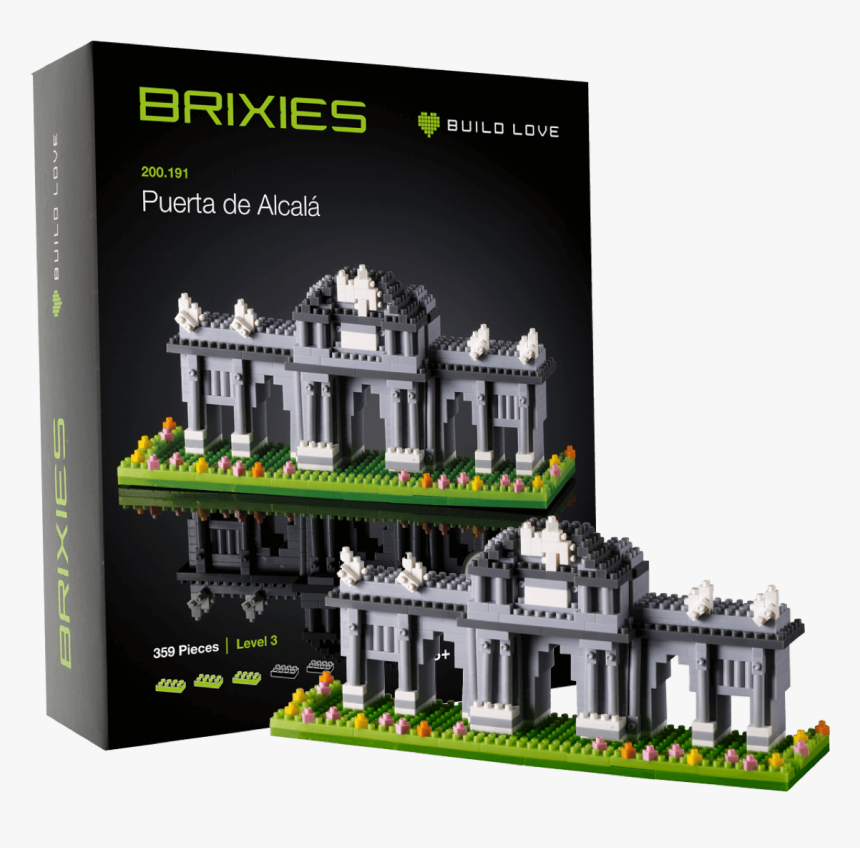 200191 Puertaalcala Komplett - Hama Puerta De Alcala, HD Png Download