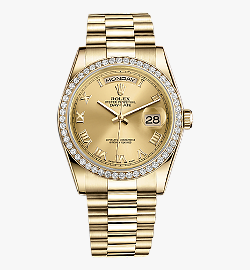 Rolex Day Date 36 White Gold, HD Png Download