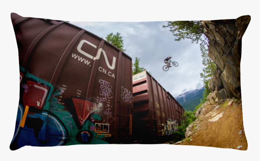 Img 0057 Train Gap, Pemberton Bc Mockup Front - Cushion, HD Png Download