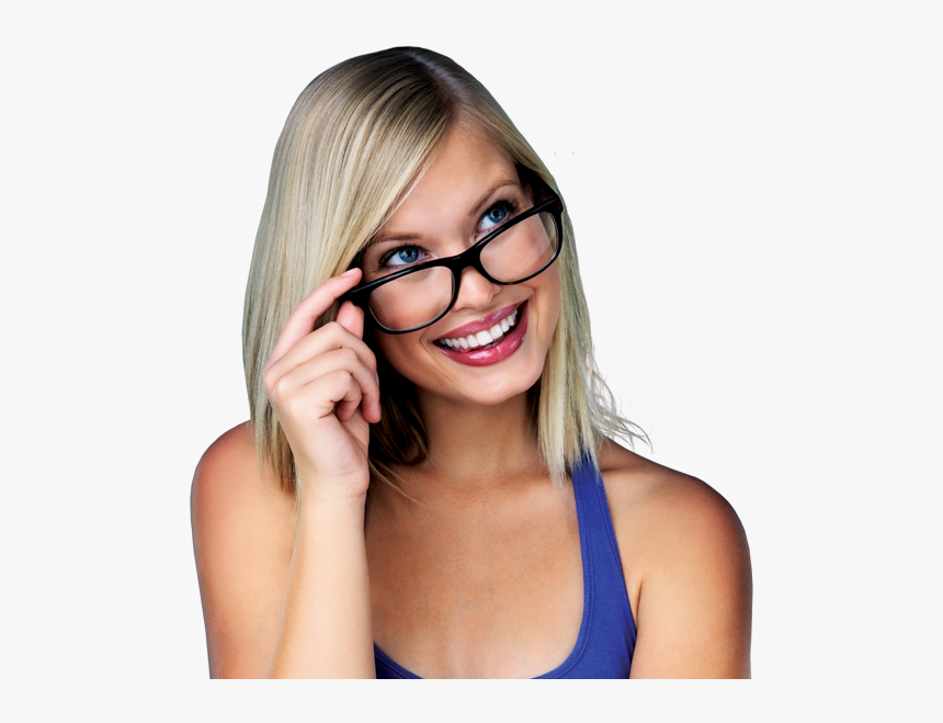 Clip Art Promo Es As Nossas - Mulher De Oculos Png, Transparent Png