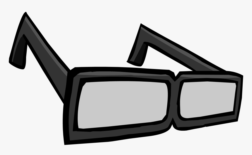 Club Penguin Óculos - Glasses Rewritten Club Penguin, HD Png Download