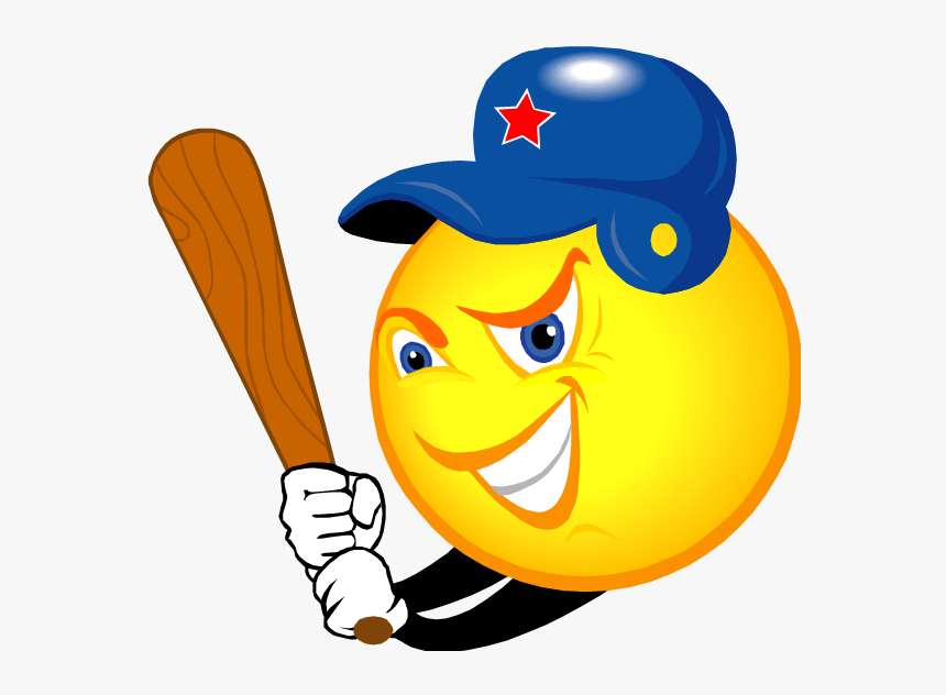 Van Baseball/softball Association Baseball Bat Smiley Face Baseball