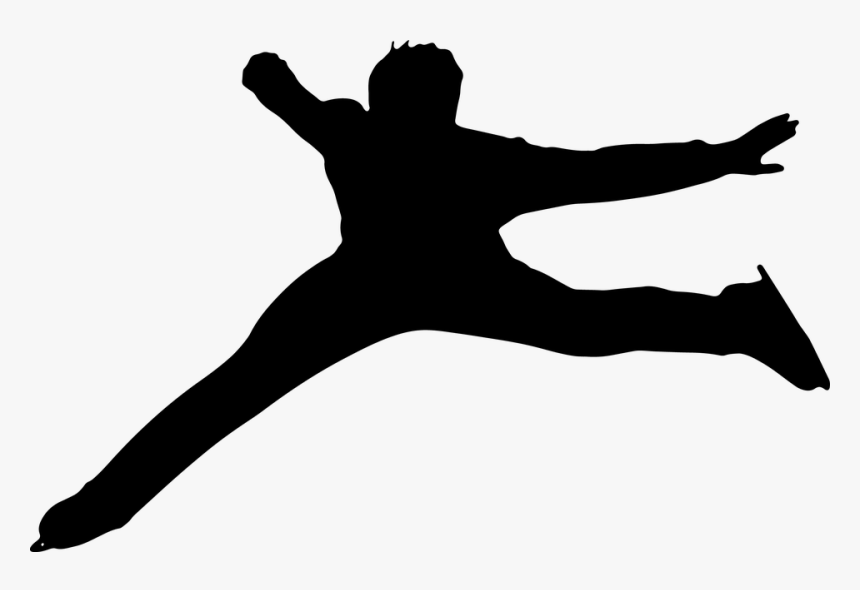 Ice Skating - Winter Olympic Sport Silhouettes, HD Png Download