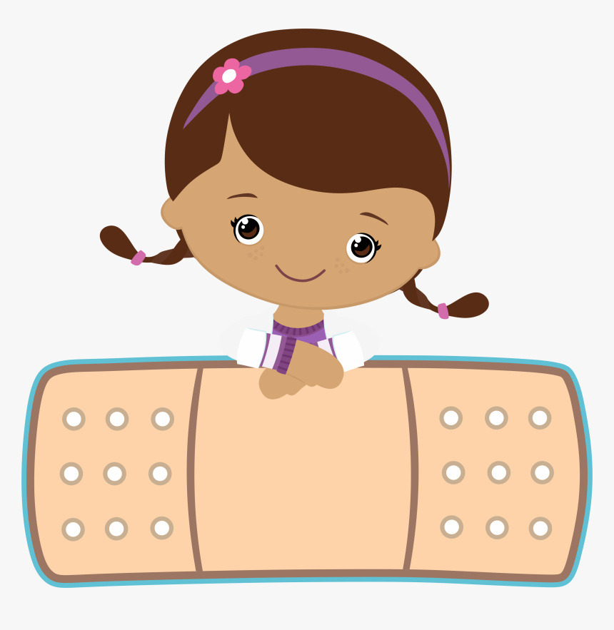 Doc Mcstuffins Clipart Bandaged Arm - Doutora Brinquedos Logo Png, Transparent Png