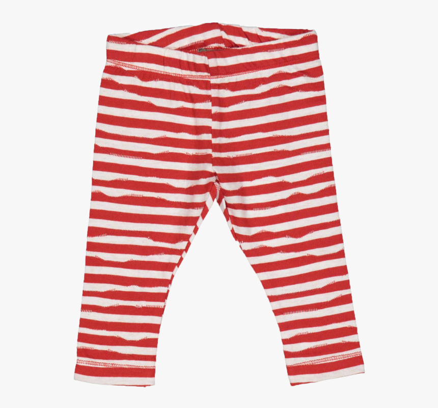 Kidscase Wave Organic Pants - Rood Wit Gestreepte Broek Kind, HD Png Download