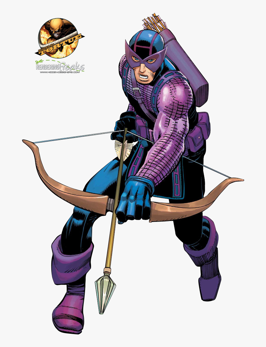 Download Images Free Hawkeye - Avengers Hawkeye Cartoon, HD Png Download