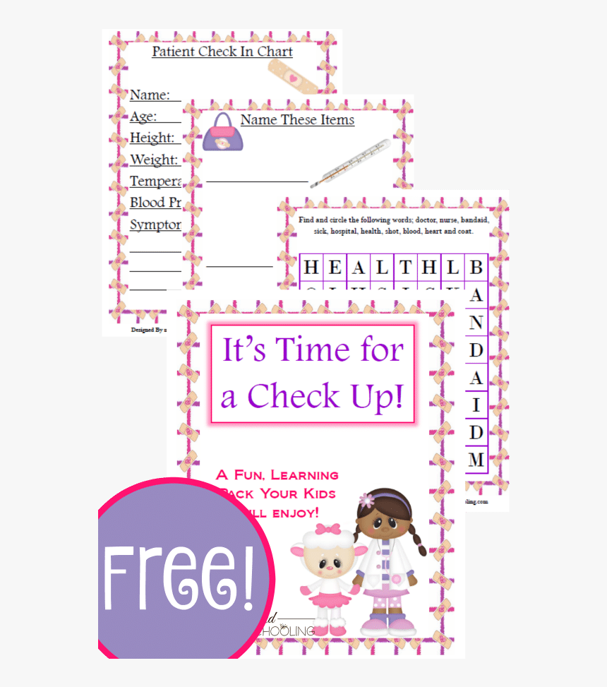 Pretend Play Doctor Printables, HD Png Download