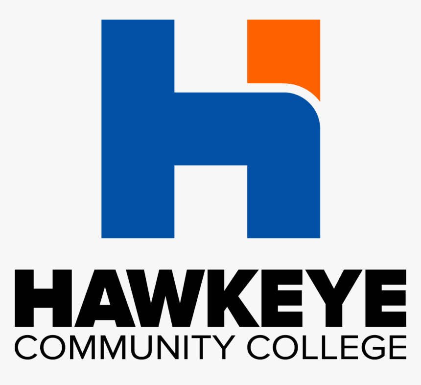 Clip Art Hcc Logo - Hawkeye Community College Logo Png, Transparent Png