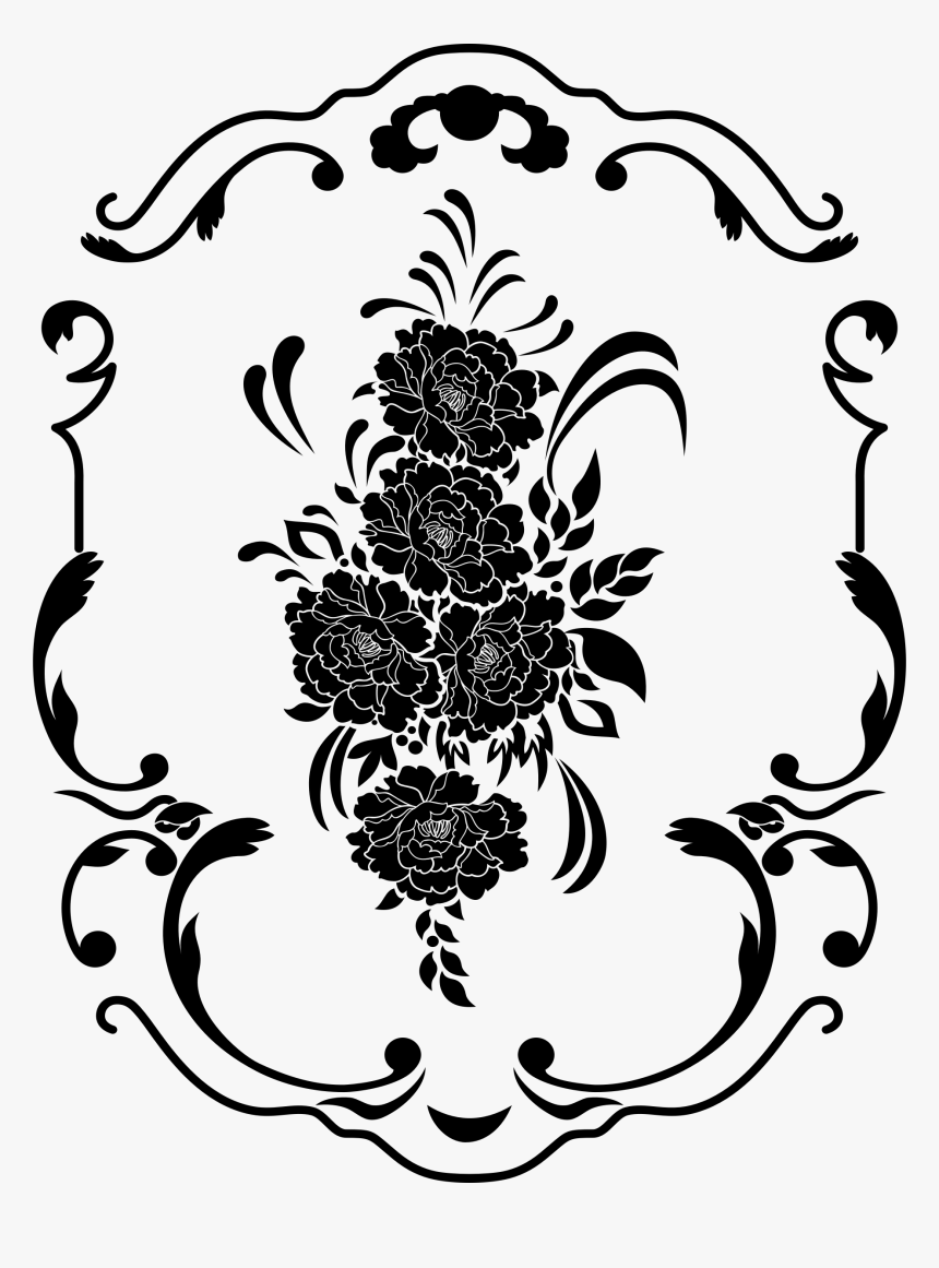 Vintage Flowers Clip Arts - Clip Art, HD Png Download