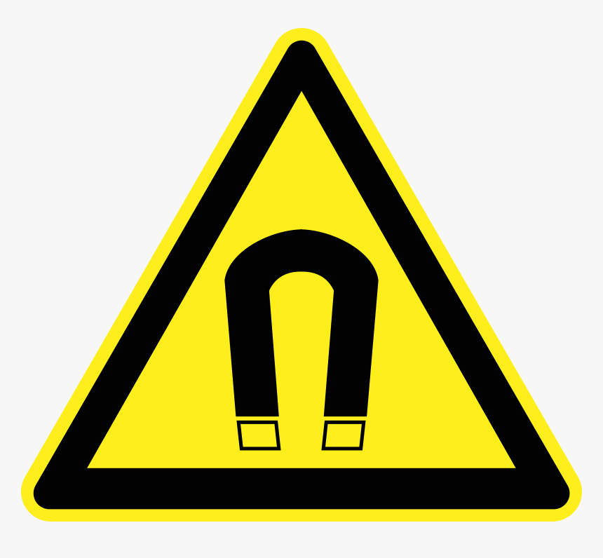 Clipart Magnets Warning Symbol Strong Man Strong Man - Warnung Vor Brandfördernden Stoffen, HD Png Download
