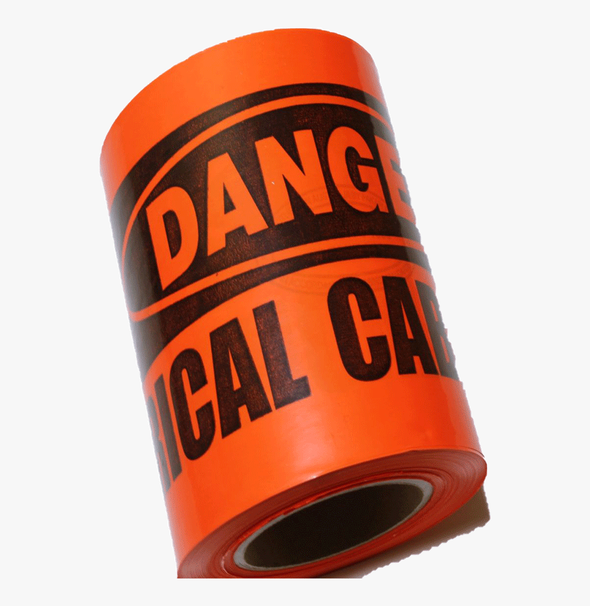Transparent Warning Tape Png - Cylinder, Png Download
