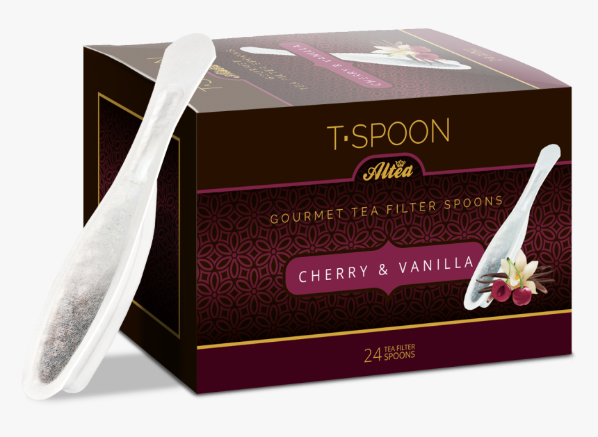 T-spoon Cherry Vanilla - Green Tea, HD Png Download