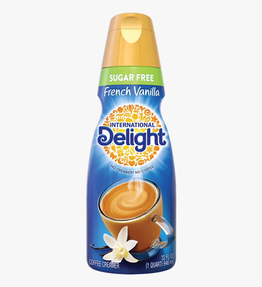 Sugar Free French Vanilla Coffee Creamer - International Delight French Vanilla Sugar Free, HD Png Download