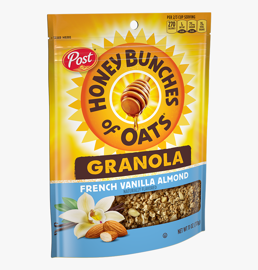 Hbo Granola French Vanilla Almond Product Bag - Honey Bunches Of Oats Logo, HD Png Download