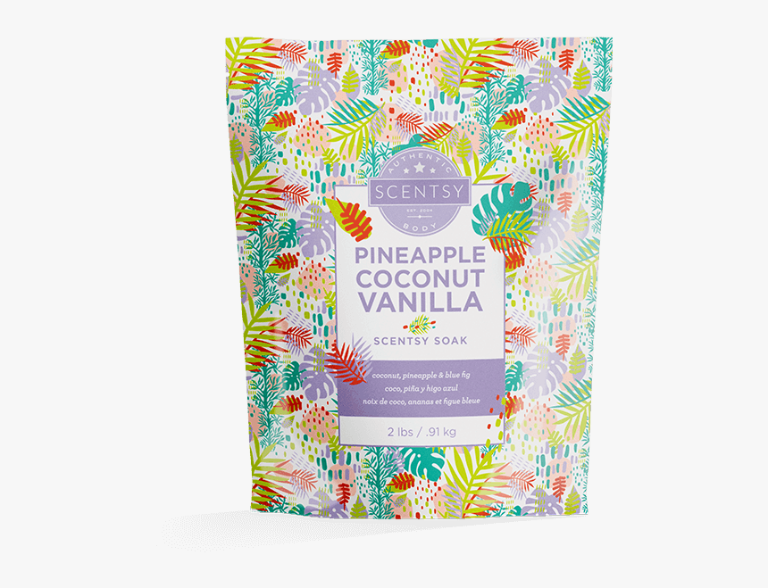 Pineapple Coconut Vanilla Soaks - Pineapple Coconut Vanilla Scentsy, HD Png Download