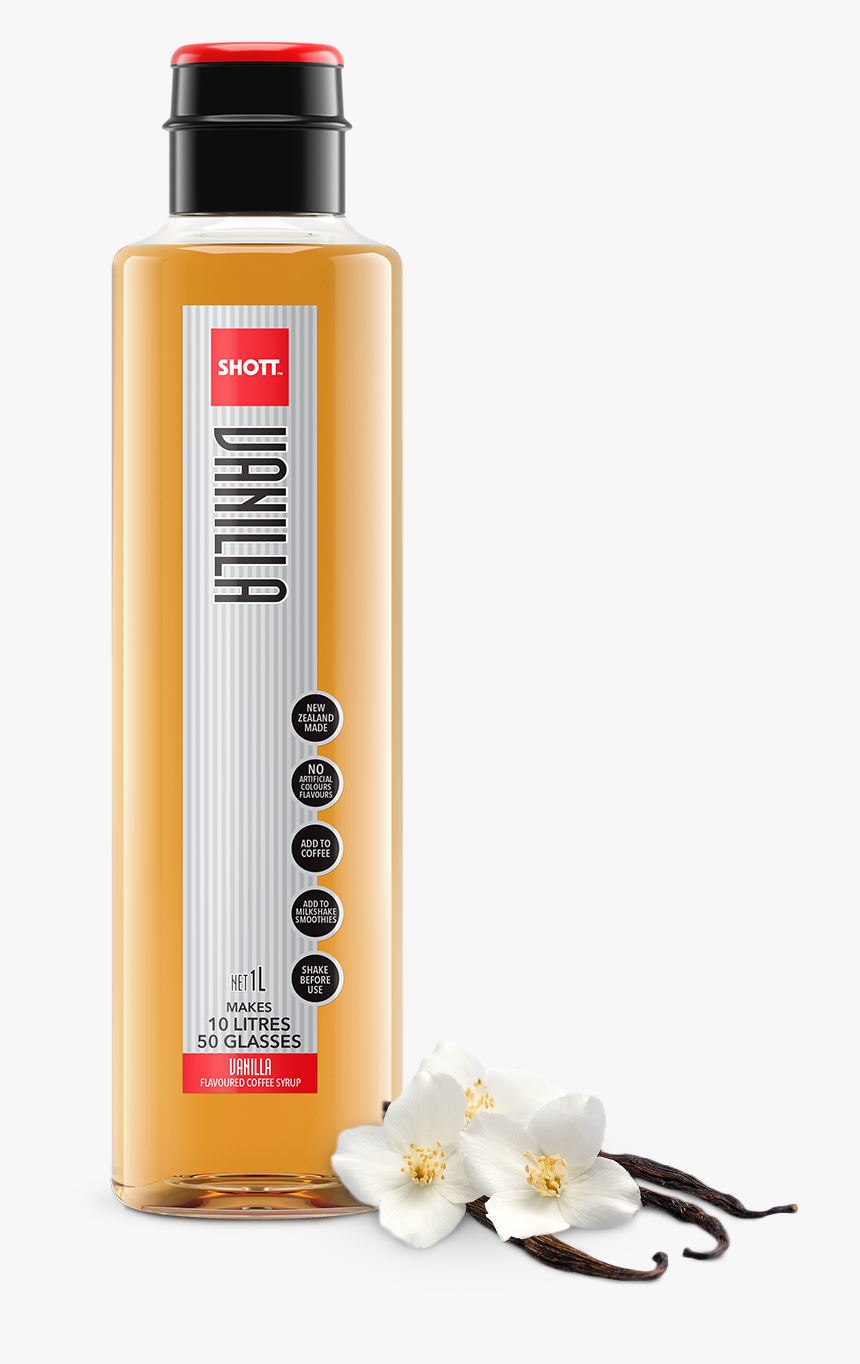Shott Vanilla Syrup, HD Png Download