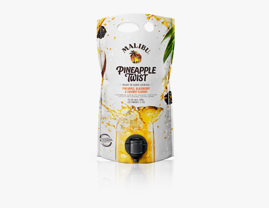 Malibu Mixed Drink Pouches, HD Png Download