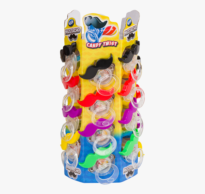 Imagen Mustacho Torre Display - Candy Twist Mustacho 15g, HD Png Download