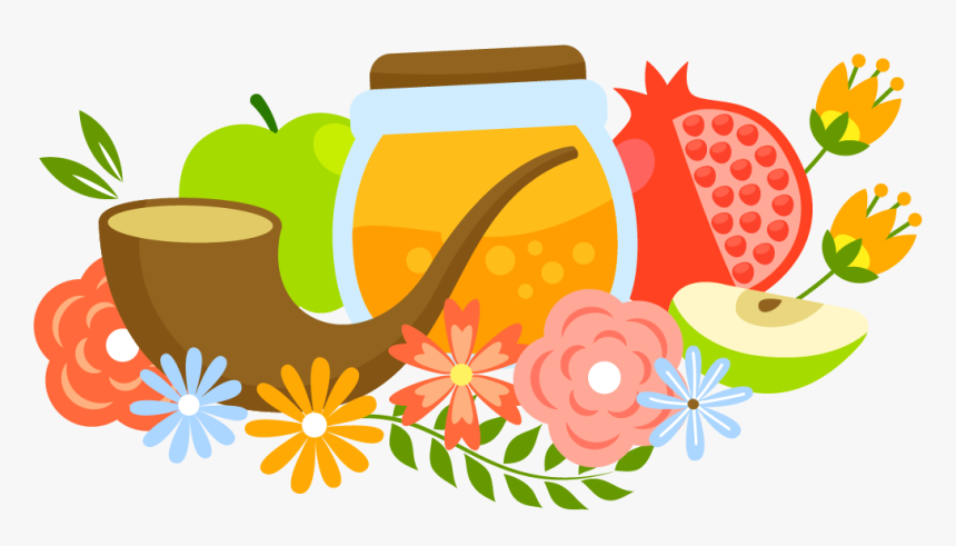 Rosh Hashanah Shofar Clipart, HD Png Download , Transparent Png Image
