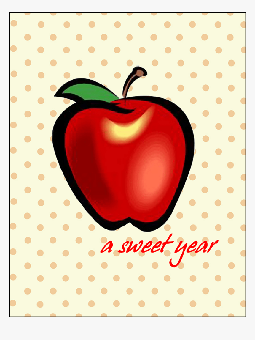 Cover Of Jewish New Year Rosh Hashanah Card - Rosh Hashanah New Year Cards, HD Png Download