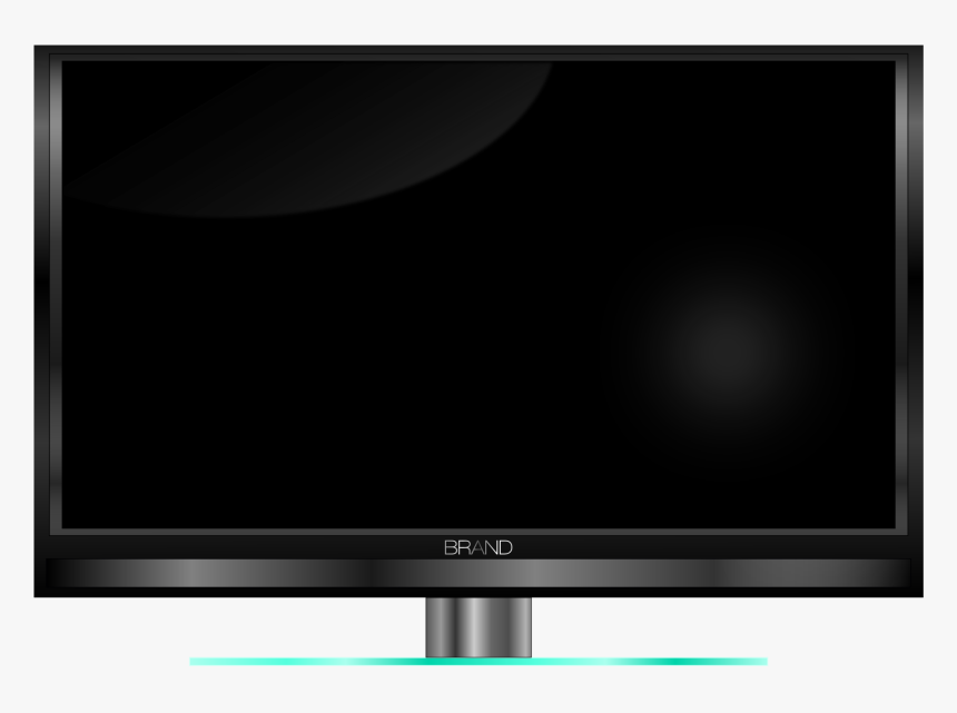 Lcd Television Png Transparent Image - Transparent Plasma Tv Png, Png Download