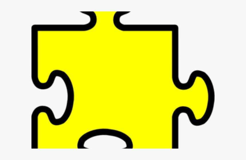 Pice Clipart Puzzle Peice - Puzzle Clipart Black And White, HD Png Download