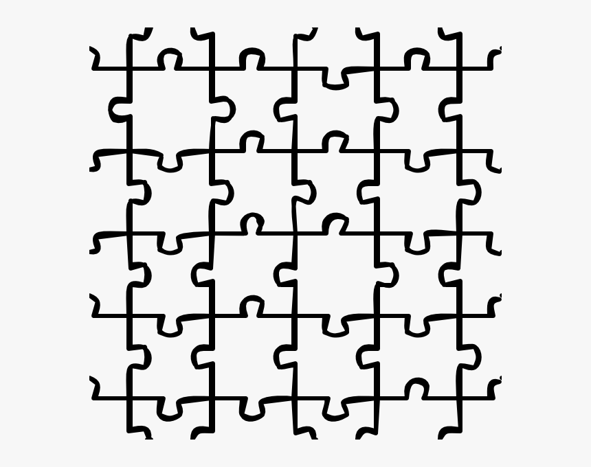 Puzzle Pattern Hd, HD Png Download