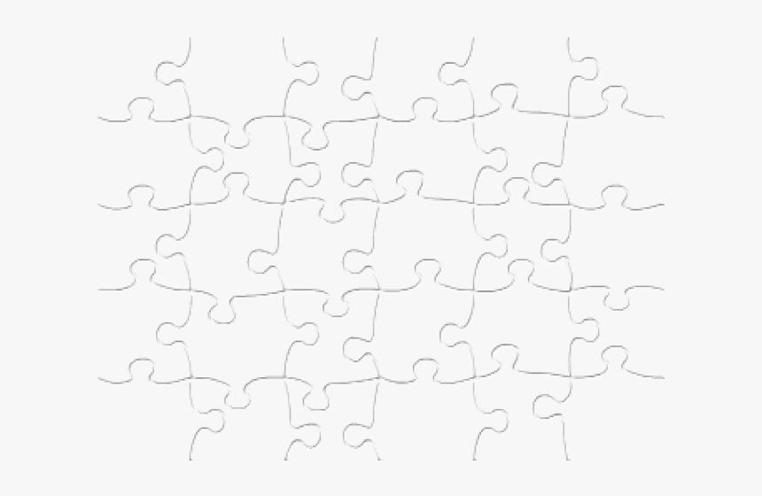 Jigsaw Puzzle Png Transparent Images - Drawing, Png Download