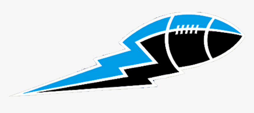 Football With Lightning Bolt, HD Png Download