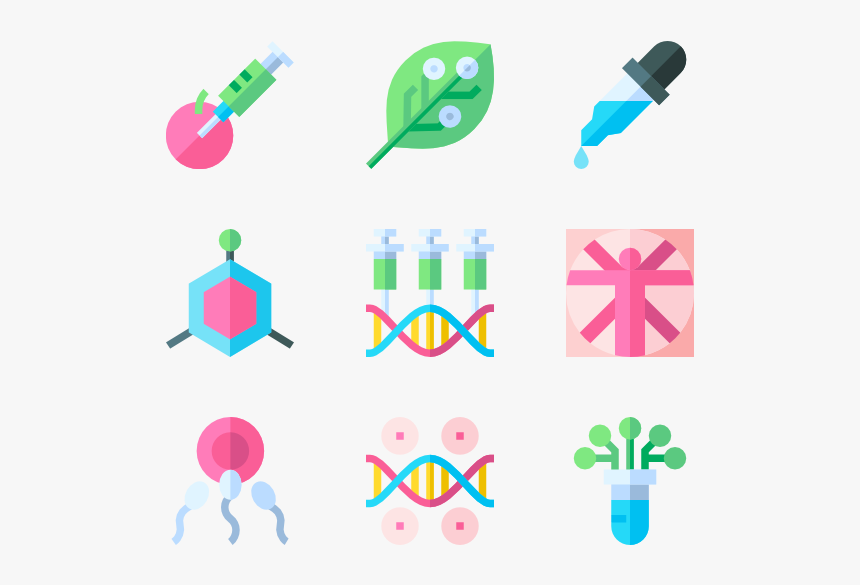 Bioengineering - Gas Molecule Vector Png, Transparent Png