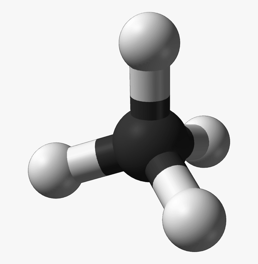 Famous Molecules - Methane Molecule, HD Png Download