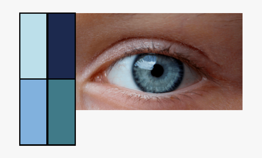 Enhance Your Eyes - Vibrant Blue Eyes, HD Png Download