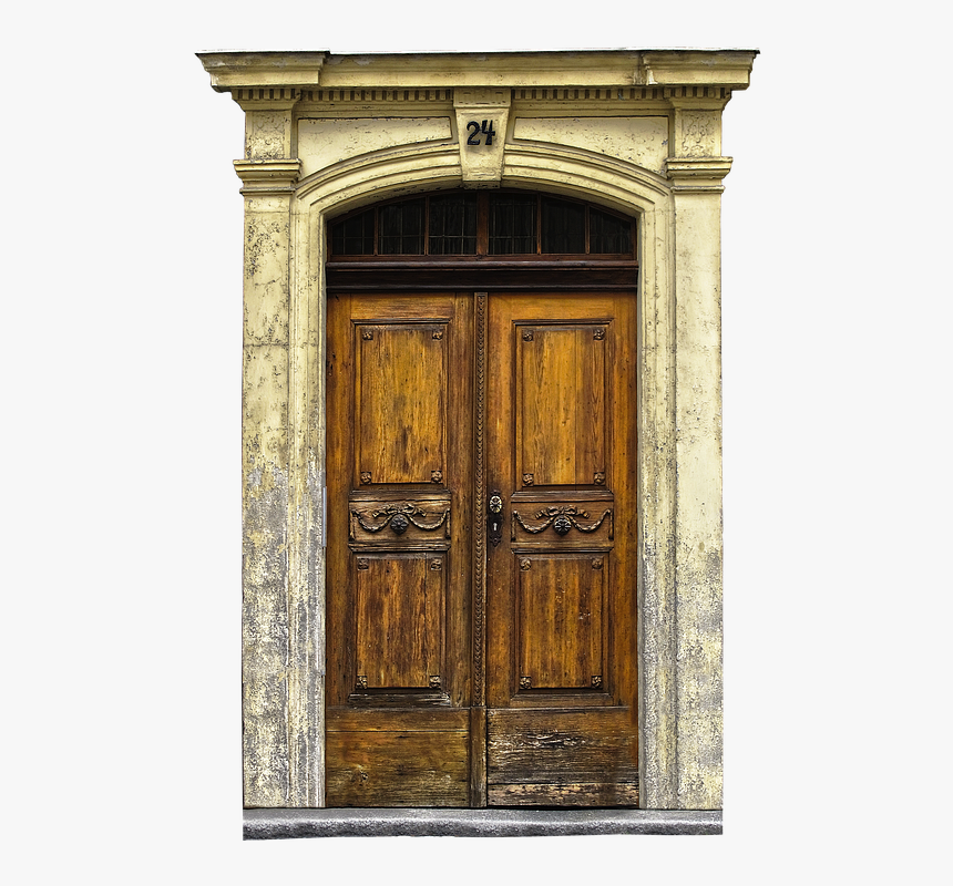 Sand-stone Portal, Portal, Old Door, Art Nouveau, Door - Old Door Png, Transparent Png