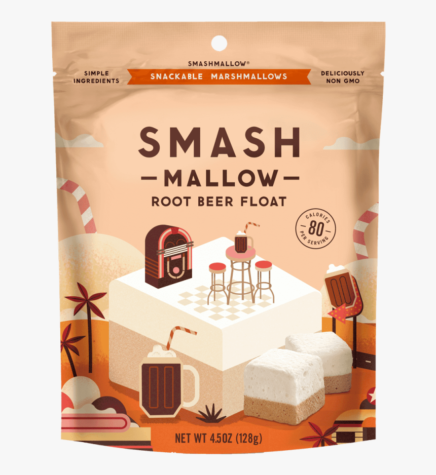 Root Beer Float - Smashmallow Pumpkin Pie, HD Png Download