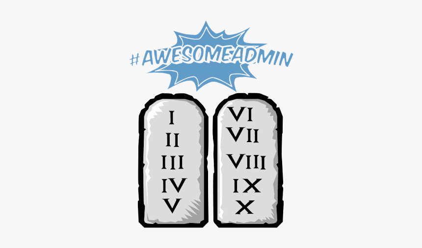 Ten Commandments Clipart, HD Png Download