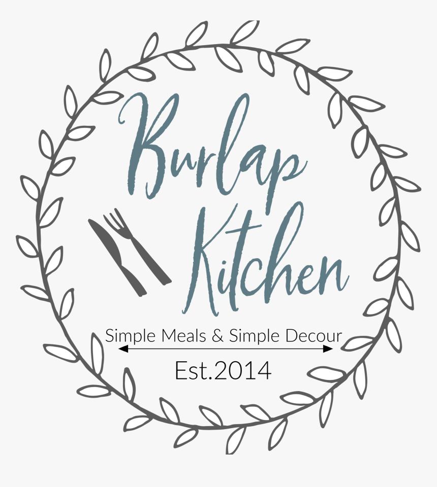Logo For Burlap Kitchen - Affirmations For Caregivers, HD Png Download