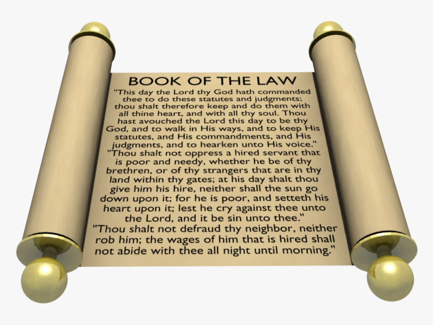 Scroll Of God's Law, HD Png Download