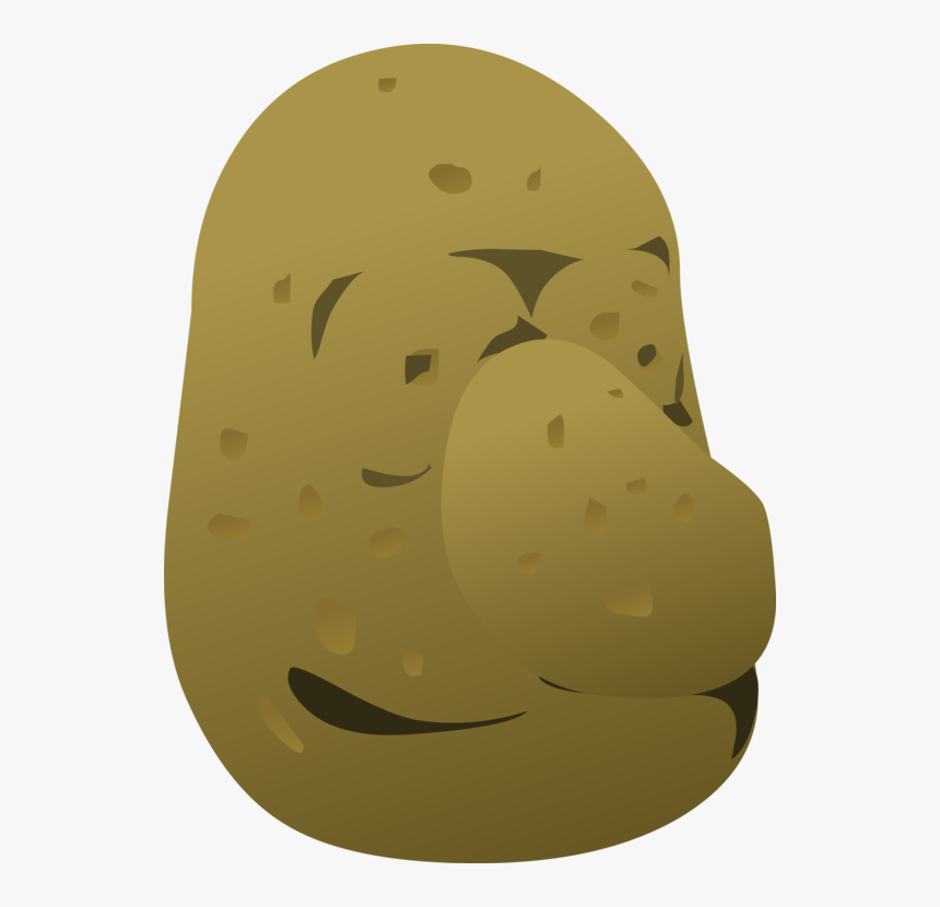 Organism,yellow,baked Potato - Illustration, HD Png Download