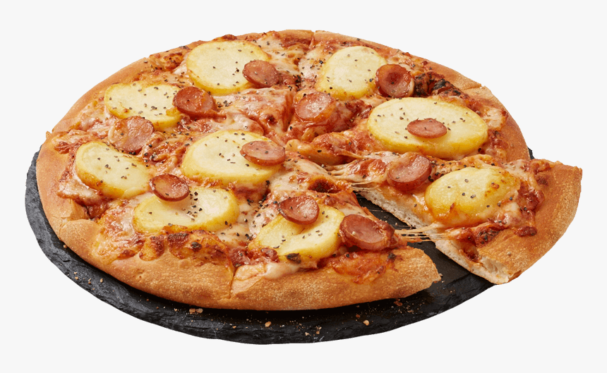 Baked Potato & Sausage - Dominos Potato Pizza, HD Png Download