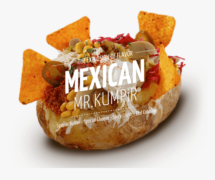 Baked Potato , Png Download - Kumpir Çeşitleri, Transparent Png