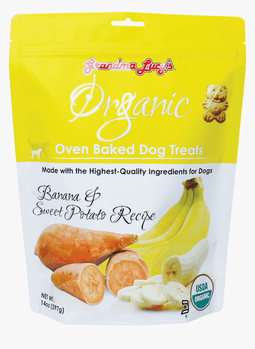 O Banana Front - Grandma Lucy's Organic Baked Dog Treats, HD Png Download