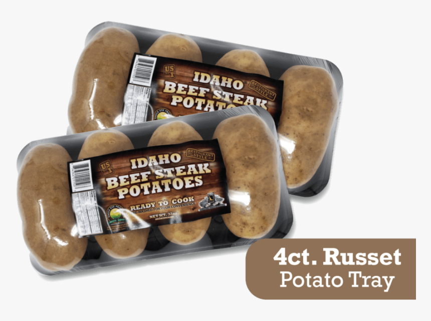 Idaho Beef Steak Potatoes - Ciabatta, HD Png Download